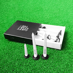 12pcs/box Golf Scale Tees Durable Plastic Golf Tees Designed to Enhance Golf Shot Distance And Tested to Reduce Ball Spin