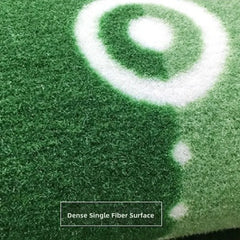Foldable Golf Putting Practice Mat Anti-Slip Lightweight Golf Putting Green Blanket 50X300cm Portable Golf Training Pad Adults