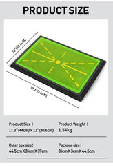 PGM High Quality Golf Training Pad for Swing Detection Batting Ball Trace Directional Mat Swing Path Pads Swing Practice Pads