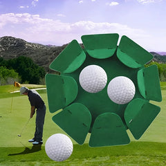 Indoor Golf Putting Cup - All-Direction Practice Hole Cup with Surface Flocking Green All-Direction Putting Cup