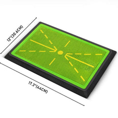 PGM High Quality Golf Training Pad for Swing Detection Batting Ball Trace Directional Mat Swing Path Pads Swing Practice Pads