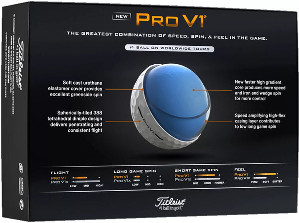 Titleist 2026 Pro V1 High Number Golf Balls