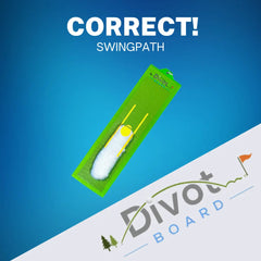 The Divot Board - Patented Swing Path Trainer