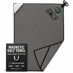 Magna-Anchor™ Magnetic Golf Towel – Stubby (16×24)