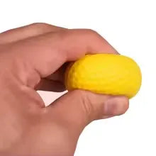 10/20/40/80Pcs Yellow PU Foam Golf Balls Sponge Elastic Indoor Outdoor Practice Training