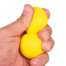 10/20/40/80Pcs Yellow PU Foam Golf Balls Sponge Elastic Indoor Outdoor Practice Training