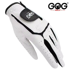 Pack 1 Pcs Golf Gloves Men Genuine Cabretta Leather Breathable Left/Right LH/RH Hand Non-Slip Men Golf Glove