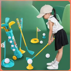 Kids Golf Toy Set Early Educational Golf Set Toys Toddler Golf Set Kids Golf Clubs With Golf Sticks For 2 3 4+ Years Old Kids