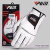 PGM Golf Gloves,Men’s Left Right Hand Soft Breathable Sheepskin Sport Gloves,Slip-resistant Golf Male Training Accessories