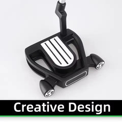 Golf Club Men's Putter for Beginners to Practice Putting, Left-Hand/Right-Hand Options Available - Lever Putter