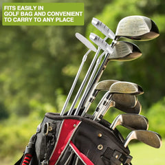 1set Two Sections Combined Right Hand Putter Golf Kit Aluminium Alloy Detachable Rods Accessories Putter for Enthusiasts