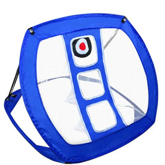 Pop Up Golf Chipping Net, Indoor/Outdoor Golf Hitting Net with Golf Mat and golf balls for Indoor Backyard Practice Swing Game